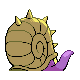 #139 Omastar sprite Posterior Shiny