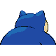 #143 Snorlax sprite Posterior Shiny