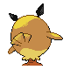 #163 Hoothoot sprite Posterior Shiny