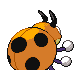 #165 Ledyba sprite Posterior Shiny