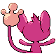 #190 Aipom sprite Posterior Shiny