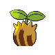 #191 Sunkern sprite Posterior Shiny