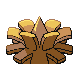 #204 Pineco sprite Posterior Shiny
