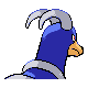 #229 Houndoom sprite Posterior Shiny