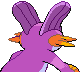 #260 Swampert sprite Posterior Shiny