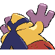 #297 Hariyama sprite Posterior Shiny