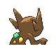 #302 Sableye sprite Posterior Shiny