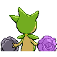 #315 Roselia sprite Posterior Shiny