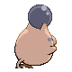 #325 Spoink sprite Posterior Shiny
