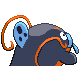 #340 Whiscash sprite Posterior Shiny