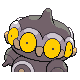 #344 Claydol sprite Posterior Shiny