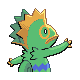 #352 Kecleon sprite Posterior Shiny