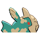 #369 Relicanth sprite Posterior Shiny
