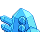 #378 Regice sprite Posterior Shiny