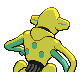 #386 Deoxys sprite Posterior Shiny