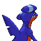 #444 Gabite sprite Posterior Shiny