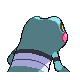 #453 Croagunk sprite Posterior Shiny