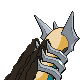 #487 Giratina Origen sprite Posterior Shiny