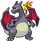 #006 Charizard sprite Oro HeartGold / Plata SoulSilver Shiny