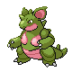 #031 Nidoqueen sprite Oro HeartGold / Plata SoulSilver Shiny