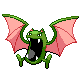 #042 Golbat sprite Oro HeartGold / Plata SoulSilver Shiny