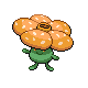 #045 Vileplume sprite Oro HeartGold / Plata SoulSilver Shiny