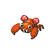 #046 Paras sprite Oro HeartGold / Plata SoulSilver Shiny
