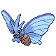 #049 Venomoth sprite Oro HeartGold / Plata SoulSilver Shiny
