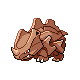 #111 Rhyhorn sprite Oro HeartGold / Plata SoulSilver Shiny