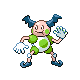#122 Mr. Mime sprite Oro HeartGold / Plata SoulSilver Shiny