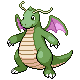 #149 Dragonite sprite Oro HeartGold / Plata SoulSilver Shiny