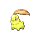 #152 Chikorita sprite Oro HeartGold / Plata SoulSilver Shiny