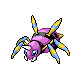 #168 Ariados sprite Oro HeartGold / Plata SoulSilver Shiny