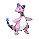 #181 Ampharos sprite Oro HeartGold / Plata SoulSilver Shiny