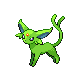 #196 Espeon sprite Oro HeartGold / Plata SoulSilver Shiny