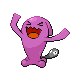 #202 Wobbuffet sprite Oro HeartGold / Plata SoulSilver Shiny