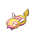 #206 Dunsparce sprite Oro HeartGold / Plata SoulSilver Shiny