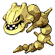 #208 Steelix sprite Oro HeartGold / Plata SoulSilver Shiny