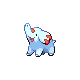 #231 Phanpy sprite Oro HeartGold / Plata SoulSilver Shiny