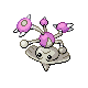 #237 Hitmontop sprite Oro HeartGold / Plata SoulSilver Shiny