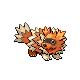#263 Zigzagoon sprite Oro HeartGold / Plata SoulSilver Shiny
