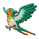 #277 Swellow sprite Oro HeartGold / Plata SoulSilver Shiny