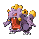 #295 Exploud sprite Oro HeartGold / Plata SoulSilver Shiny