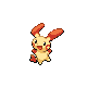 #311 Plusle sprite Oro HeartGold / Plata SoulSilver Shiny