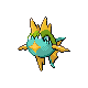 #318 Carvanha sprite Oro HeartGold / Plata SoulSilver Shiny