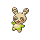 #327 Spinda sprite Oro HeartGold / Plata SoulSilver Shiny