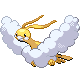 #334 Altaria sprite Oro HeartGold / Plata SoulSilver Shiny