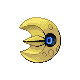 #337 Lunatone sprite Oro HeartGold / Plata SoulSilver Shiny
