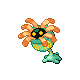 #345 Lileep sprite Oro HeartGold / Plata SoulSilver Shiny