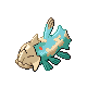 #369 Relicanth sprite Oro HeartGold / Plata SoulSilver Shiny
